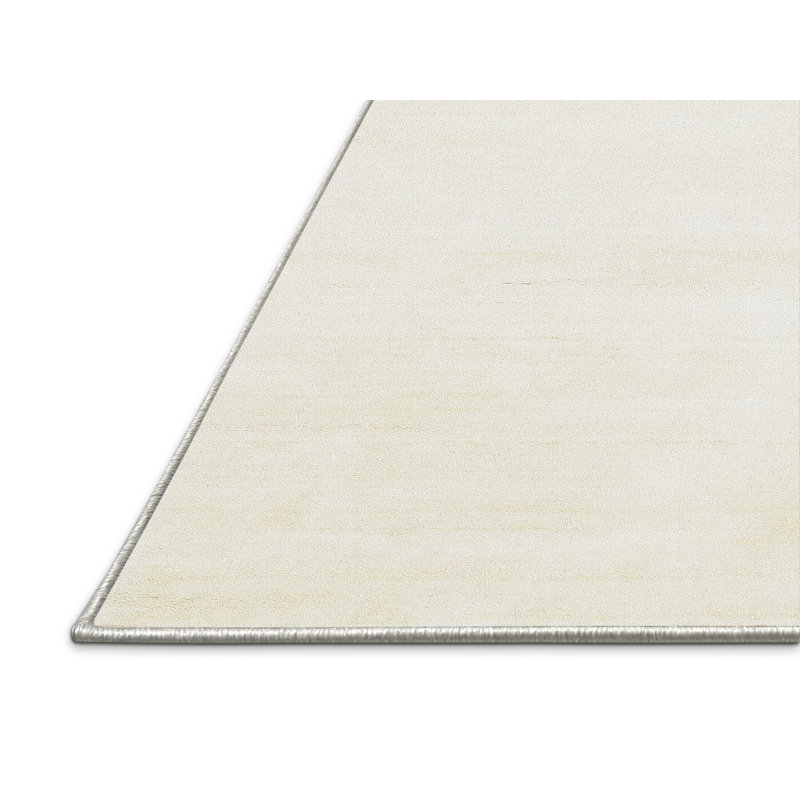 Surface beige contemporaine tapis, Rectangle 3 pi x 5 pi