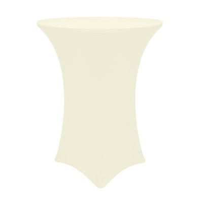 Latitude Run® - Housse de table Spandex ajustée - Convient aux tables rondes