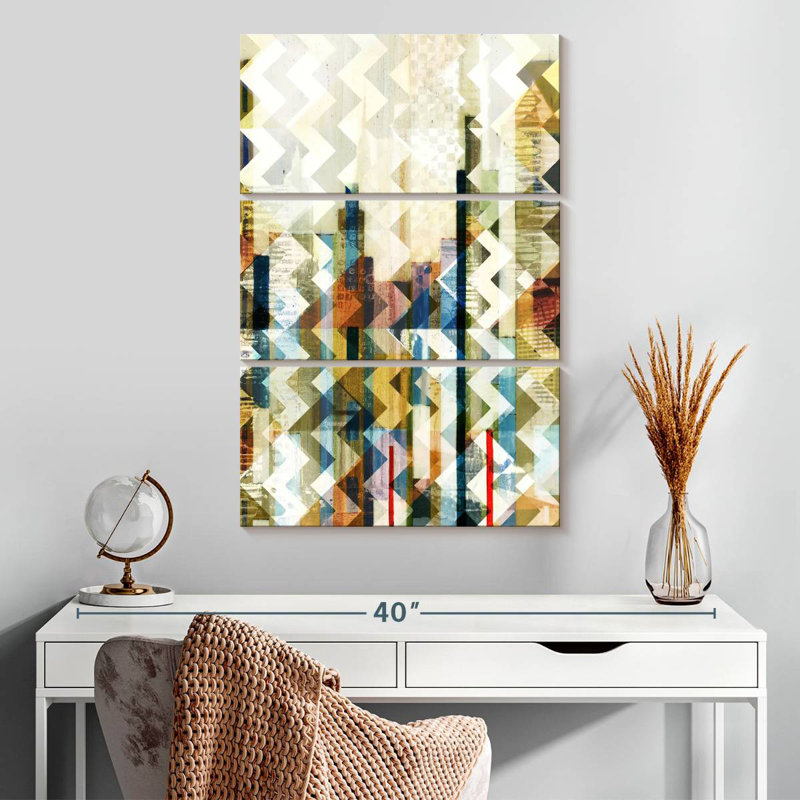 Avery Urban Chevron I, H 32 po x l 20 po