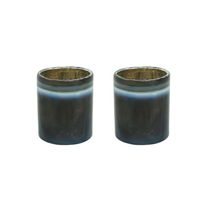 3'' H Glass Tabletop Votive Holder
