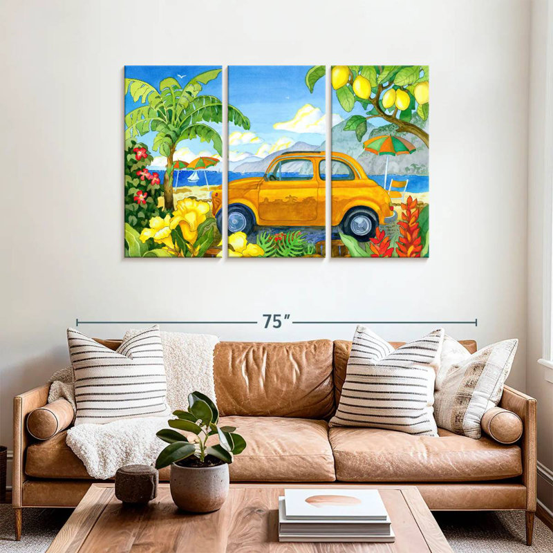 Mehar Little Cinquecento, 36" H x 57" W