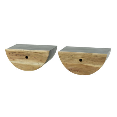 Rosamonde 1 Drawer Bedside Table
