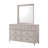 Gray 6 Drawer Dresser