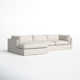 Reggio 2 - Piece Slipcovered Chaise L-Sectional