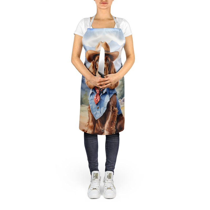 No Pattern Bib Apron