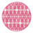 Magenta Traliccio Indoor/Outdoor Trellis Rug-1192144714