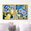 Blue Sunshine Set Floral & Botanical Canvas Print by Oliver Gal, Black Frame, 16 x 20-1347413537-1347413543