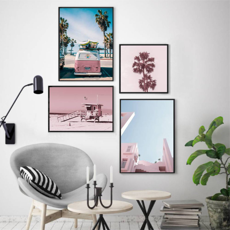Print, Black Oak Frame, 43 cm H x 61 cm W
