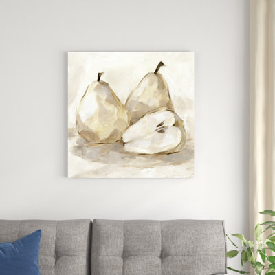 " White Pear Study I " by Ethan Harper Painting Print