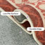 Tapis rose à imprimé léopard Alinda-1317743972-1324545661