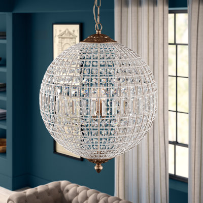 Lustre en cristal 5 lumières Rola