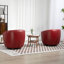 Upholstered Swivel Barrel Armchair with Storage 2PCS/CTN-2093490776
