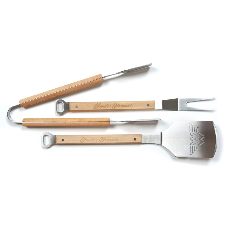 Stainless Steel Grilling Tool Set