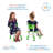 ECR4Kids Classroom Adjustable Chair, Flexible Seating, 2-Pack-59602014