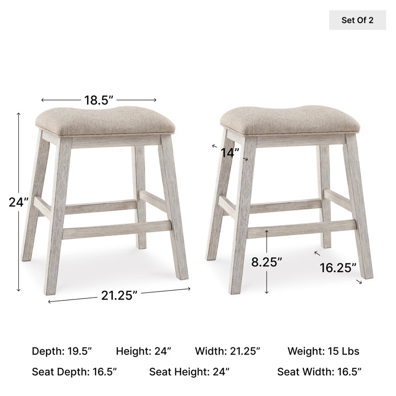 Somerville Upholstered Counter Stool