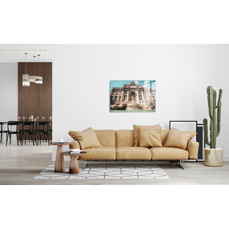 Peinture décorative en verre trempé, H 39,4 po x l 27,6 po x P 1 po