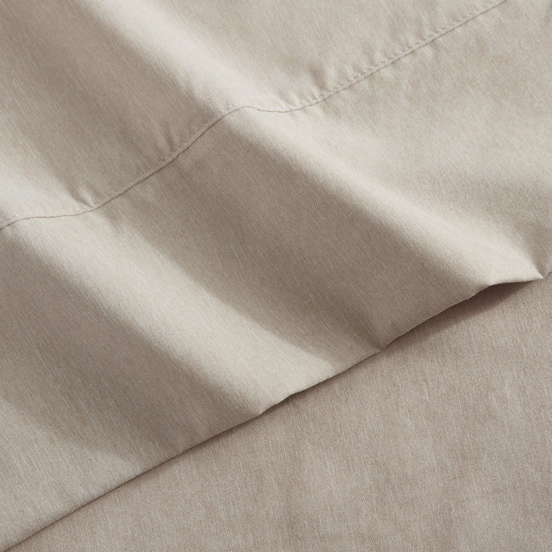 Ensemble de draps Kenneth Cole, L'ensemble de draps pour lit double comprend deux , Beige