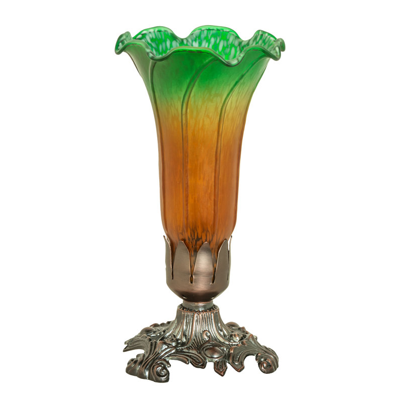Steinhauer Torchiere Table Lamp, Yellow/Green