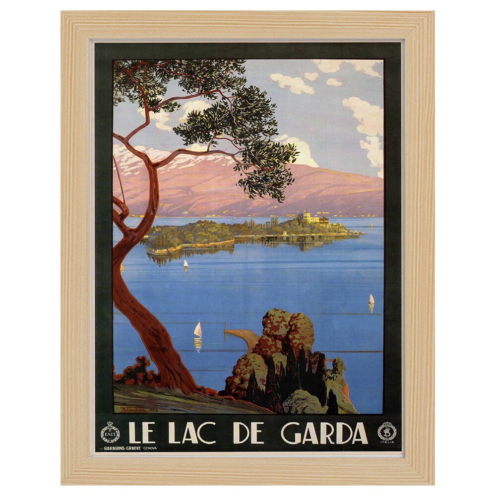 Leinwandbild Le Lac De Garda