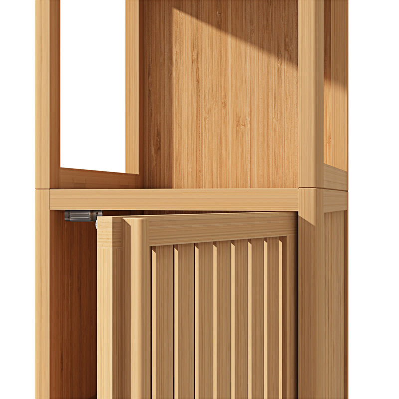 Grande armoire de rangement en bambou Bamsong