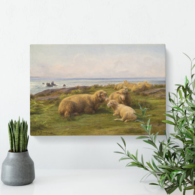 Sheep by Rosa Bonheur - Wrapped Canvas