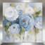 «Softly Blooming In Blue (Square)» par Lanie Loreth, reproduction-2135321586-2135321592