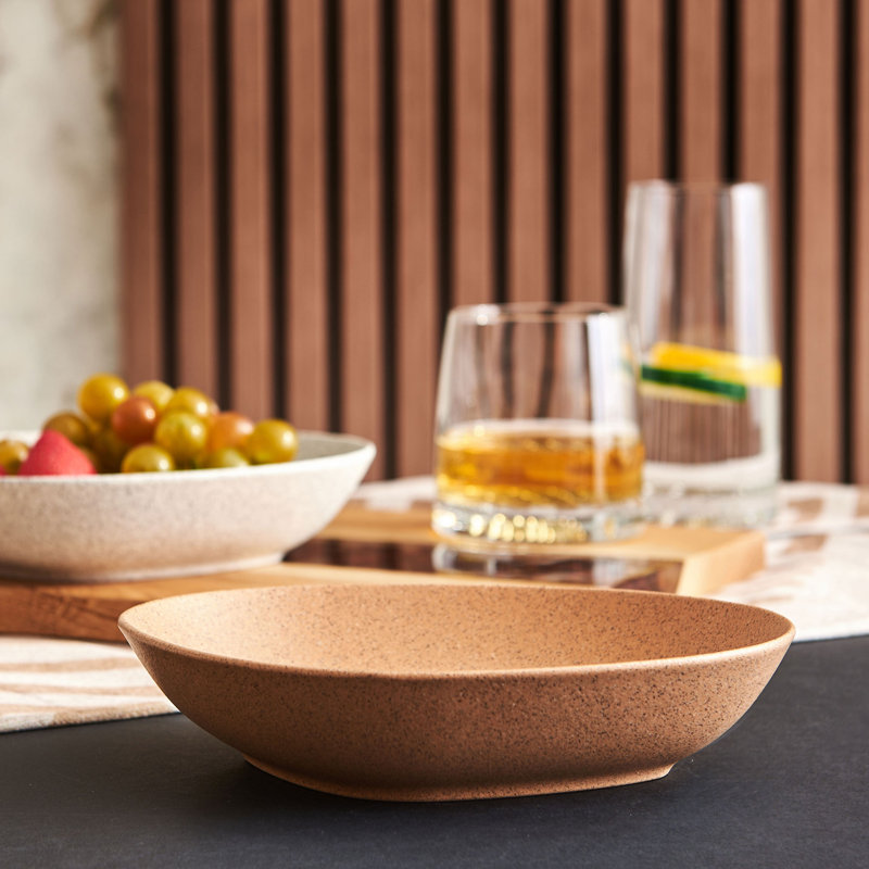 Birecree Galaxy Soup Plate, Brown