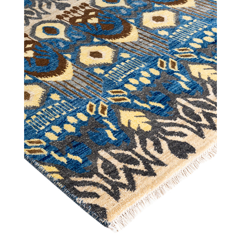 Overdyed One-of-a-Kind 8' 0" X 10' 0" Hand Knotted Area Rug