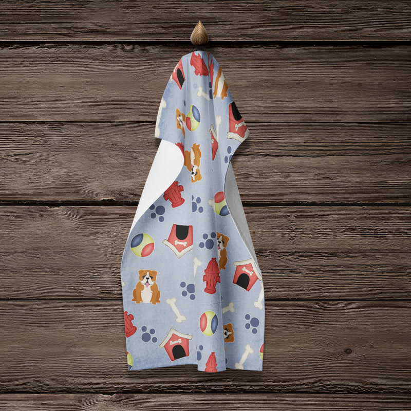 Chiffons en coton 100% english bouledogue