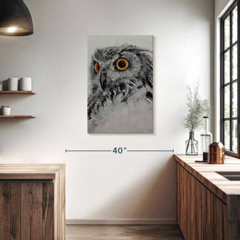 Brampt Spirit Owl, H 36 po x l 24 po