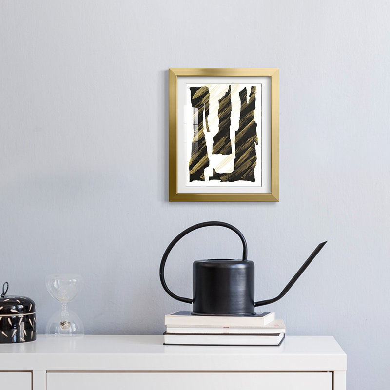 Onyx Obelisks I -Framed Print