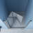 34 in.W x 72 in.H Bifold Frameless Glass Shower Door 1/4 in. Fold Glass Pivot Swing Shower Door-100913846