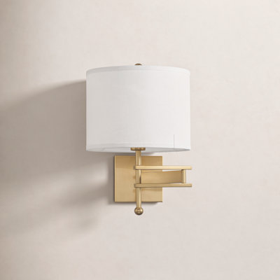 Single Light Dimmable Swing Arm Sconce