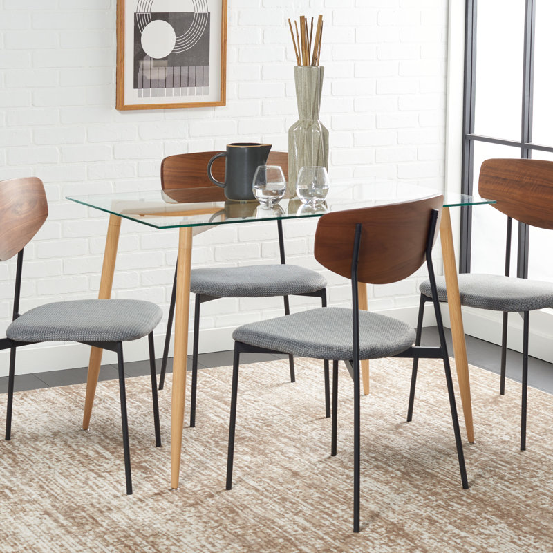 Aryes Glass Top Dining Table