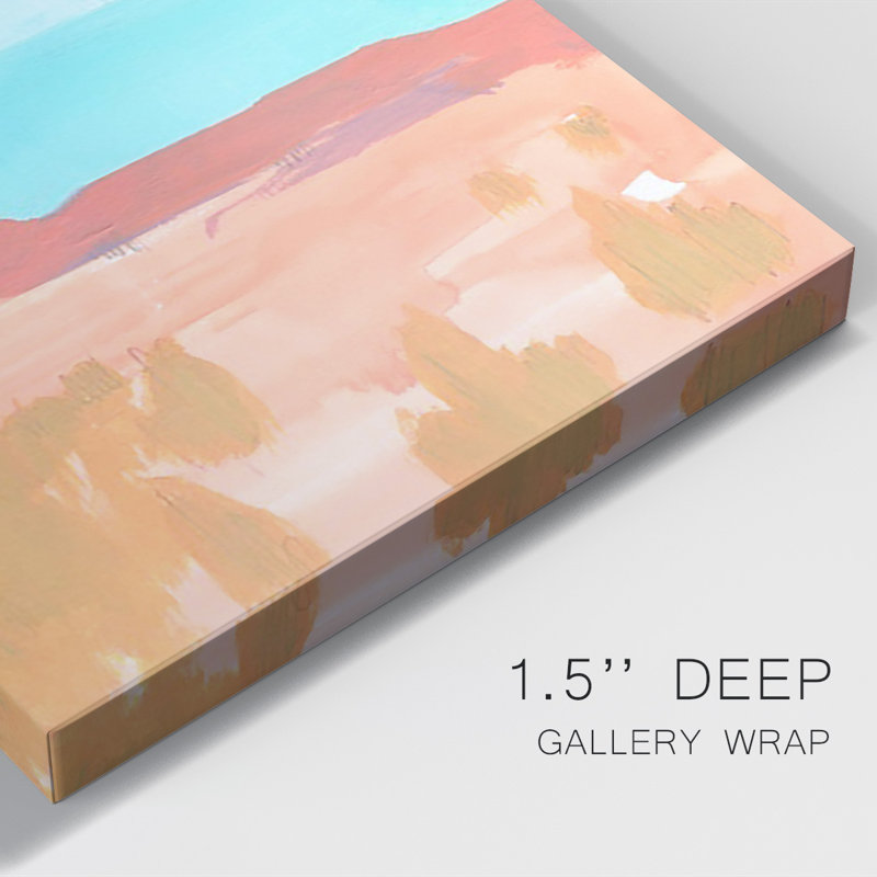 «Large Open Spaces I» sur toile, H 18 po x l 12 po x P 1 po