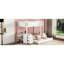 Lit simple superposé simple avec lit gigogne simple, rangement et bureau, blanc