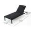 Ensemble de chaises longues en aluminium Navan avec coussins résistants à l'eau et conception pliable pour la détente en plein air-202366559