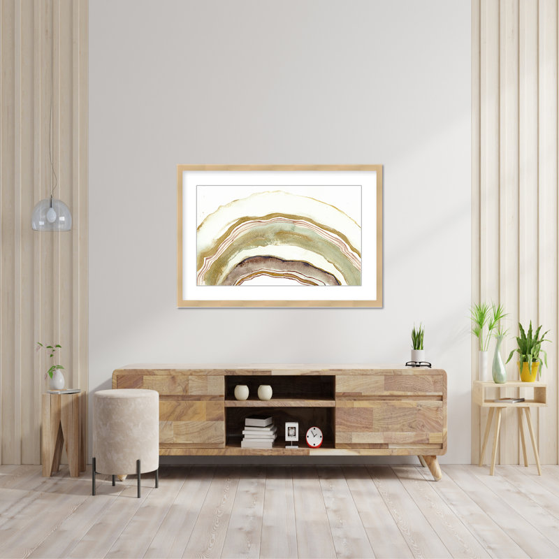 Abstract White Agate, 30" H x 40" W