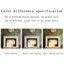 Beige + Black Manufactured Wood Electric Fireplace