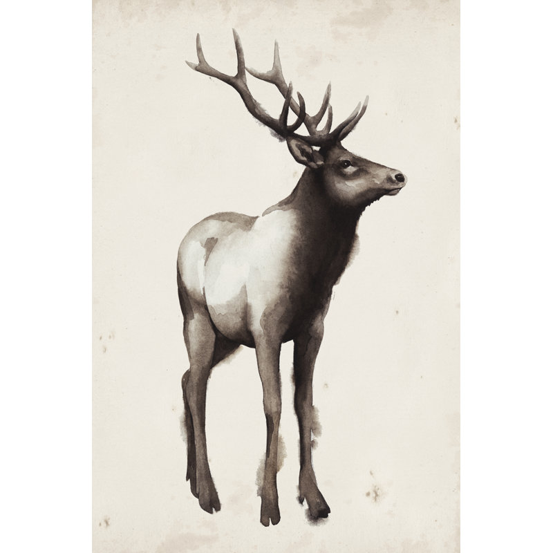 Northern Journey I by Grace Popp - Painting, 91 cm H x 61 cm W, Black Floater Frame