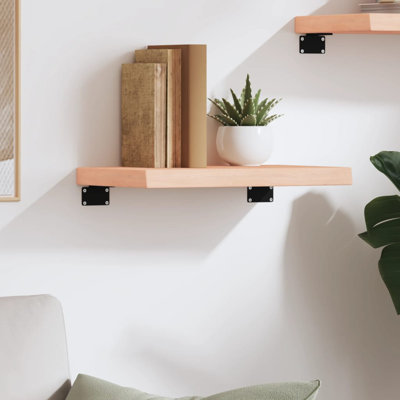 Flagstaff Oak Solid Wood Floating Shelf