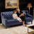 78.75" Tufted Faux Leather 3-Seater Sofa-113956133