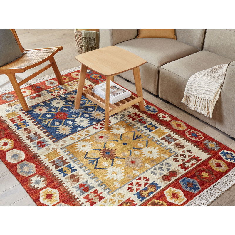 Northshire Southwestern Wool Hand Woven Area Rug, Rectangle 140 x 200cm