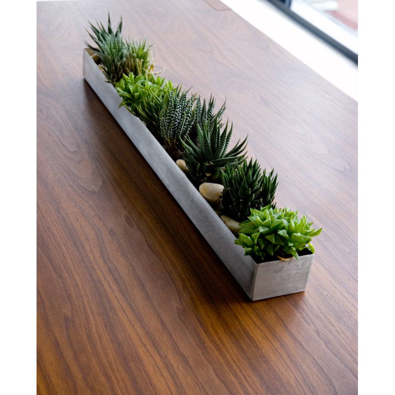 Vessel Planter, Pewter