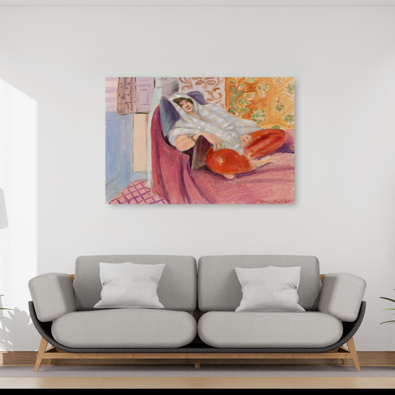 Art mural contemporain de Henri Matisse, H 40 po x l 60 po