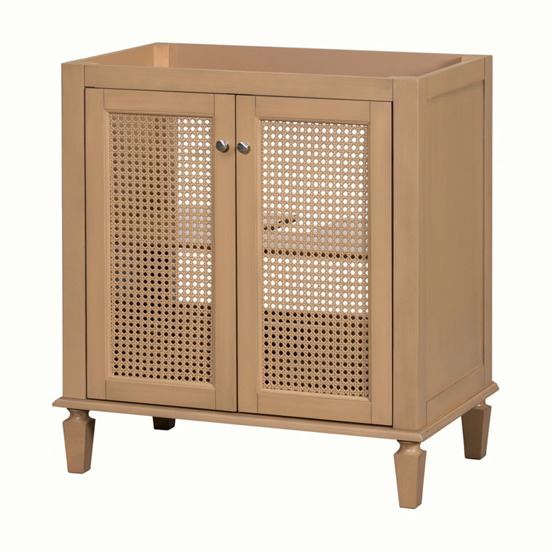 Meuble-lavabo autoportant avec tiroir caché