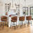 Modern Upholstered Swivel Bar Stools With Metal Frame-1059748621-1059748658