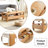 Burlywood Solid Wood Rectangular Coffee Table-662245005
