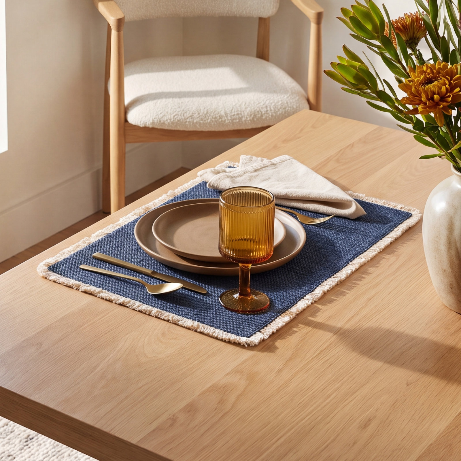 Table Runner, Navy