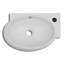 Belfry Bathroom Fornah 280mm W Ceramic Oval Sink with Overflow-87869415